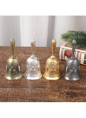 nordic New Metal Small Hand Bell Wholesale Restaurant Service Hand Bell