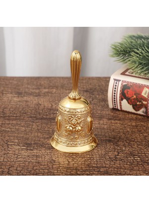 nordic New Metal Small Hand Bell Wholesale Restaurant Service Hand Bell